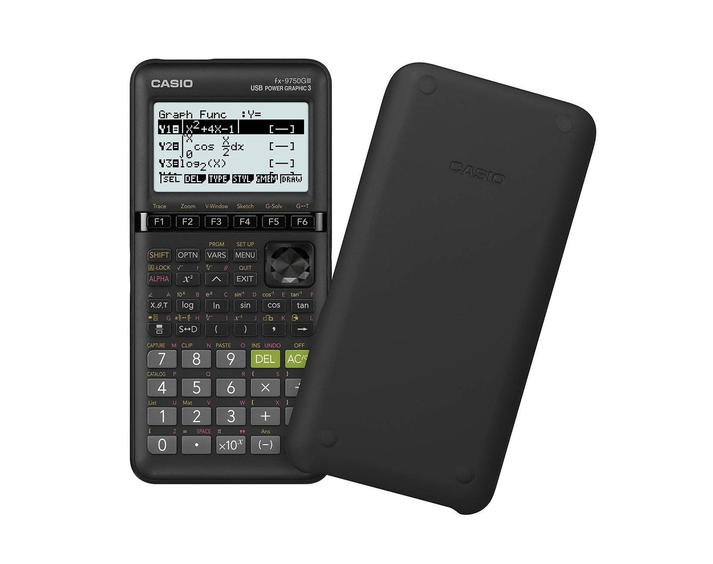 Casio fx-9750GIII Black Graphing Calculator, Small
