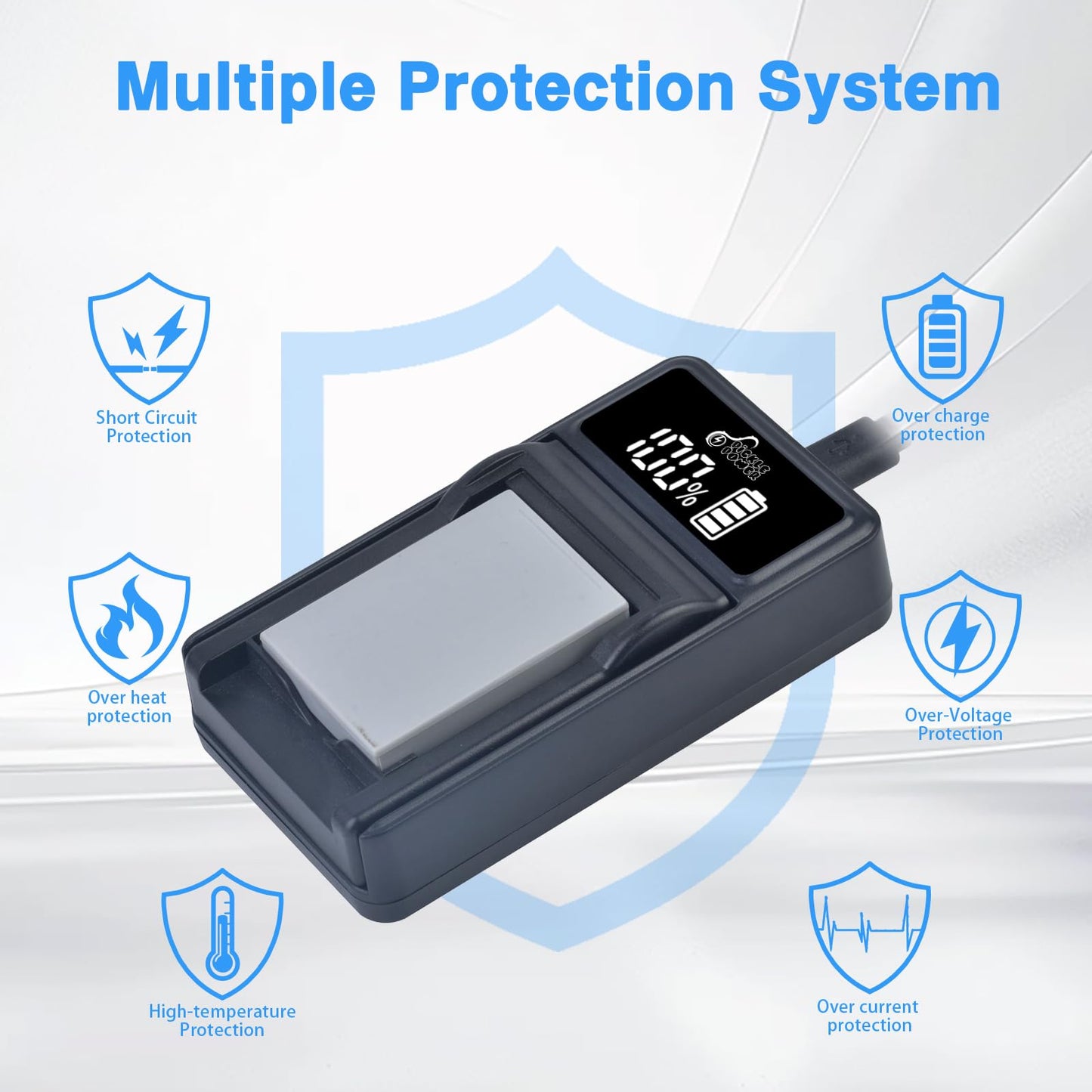 NB-5L Battery and LED Charger for Canon PowerShot S100, S110, SD790IS, SD800IS, SD850IS, SD870IS, SD880IS, SD890IS, SD900IS, SD950IS, SD970IS