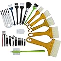 Small Cleaning Brush,Electronics Brush for Cleaning Computer Keyboards,Laptop,Sewing Machine,Cleaning Brush Kit (Set of 22)