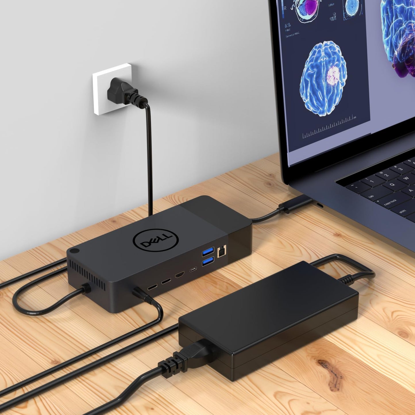 GVKRLXZ 180W AC Adapter Compatible with Dell Dock WD19 WD19S WD19TBS WD22TB4 Docking Station D6000 D6000S Dock WD15 TB15 TB16 TB18DC K16A,Compatible…