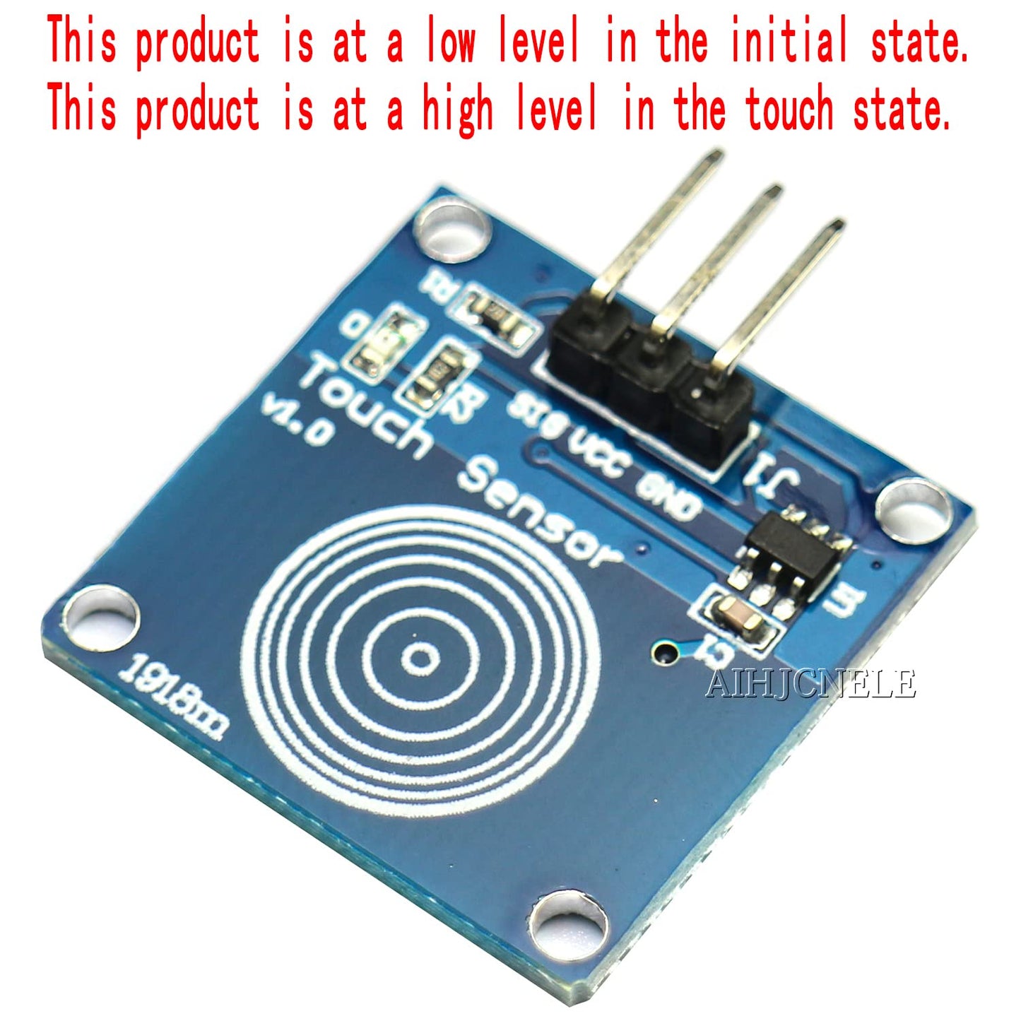 AIHJCNELE 4pcs TTP223B Capacitive Touch Switch Module Digital Touch Sensor Module 1-Channel Tact Switch DC 2V-5.5V Low Power Consumption TTP223 Dimmer