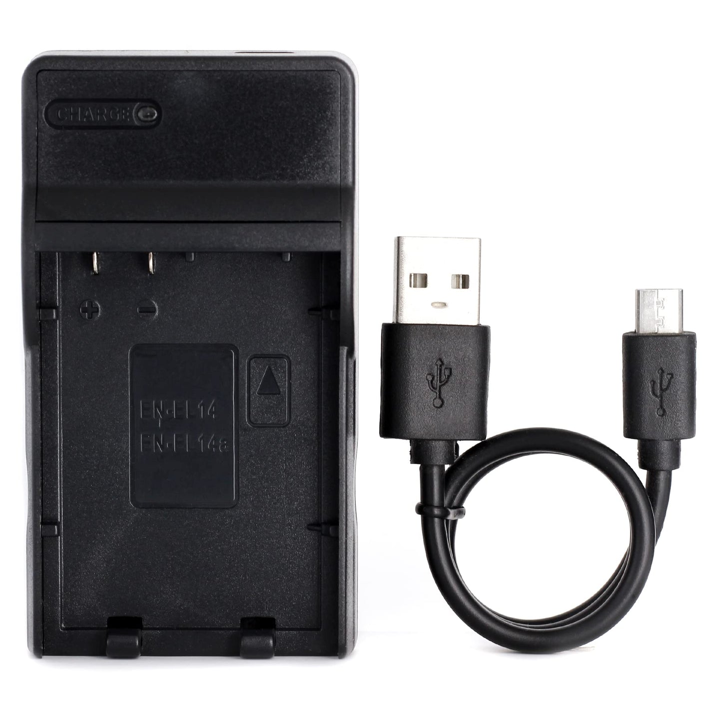 Norifon EN-EL14 USB Charger for Nikon Coolpix P7000, Coolpix P7100, Coolpix P7700, Coolpix P7800, DSLR D3100, DSLR D3200, DSLR D5100, DSLR D5200