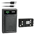 Kastar 1-Pack Battery and Smart USB Charger Compatible with JVC GR-AX96U GR-AX97U GR-AX970U GR-AXM1U GR-AXM10U GR-AXM100U GR-AXM1010U GR-AXM151US