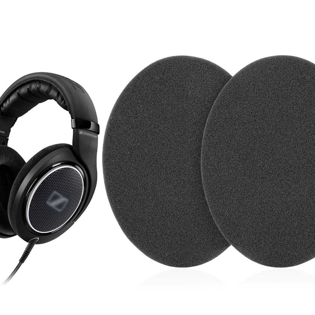Geekria General Earphone Replacement Inside Tone Tuning Sound Isolation Foam Pads Earpads Cushion Compatible with Sennheiser Headphones HD545, HD565