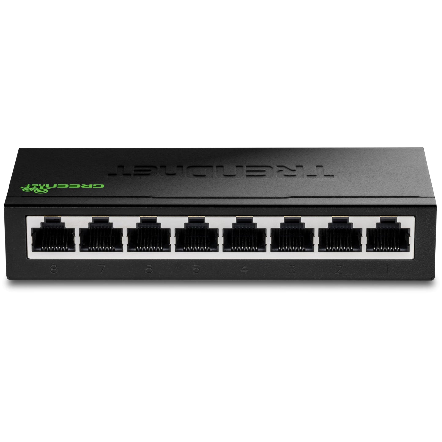 TRENDnet 8-Port Mini Gigabit Switch, TEG-S80g, Ethernet Splitter, NDAA + TAA Compliant, Desktop Metal Ethernet Network Switch, 8 x Gigabit Ports