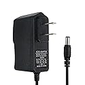 Yetaida 5V 1A DC Power Supply Cord, Max 5W Power Adapter Universal Wall Charger Plug, AC 100-240V to DC 5V 1A 5W, 5.5 * 2.5mm Jack Replacement Power…