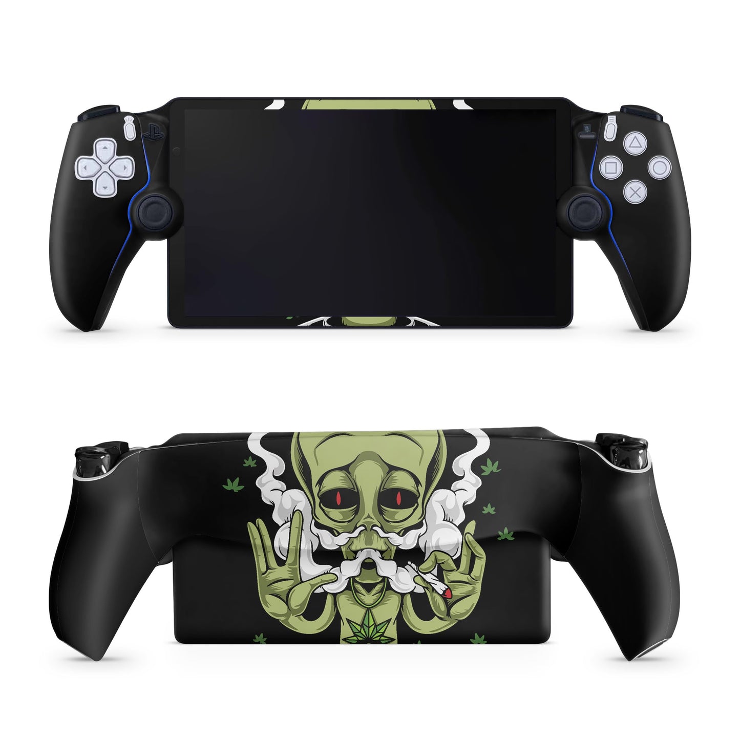 Gaming Skin Compatible with PS5 Portal Remote Player - Come in Peace - Premium 3M Vinyl Protective Wrap Decal Cover - Easy to Apply | Crafted in The