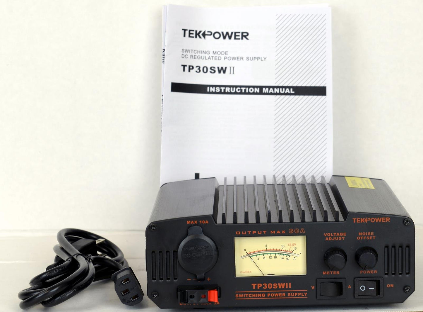 TekPower TP30SWII 30 Amp DC 13.8V Analog Switching Power Supply with Noise Offset