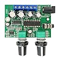 Digital 2.1 Channel Subwoofer Amplifier Board 6W+6W+25W Pure Bass, Mini DC12V-15V TDA1517P HiFi Stereo Audio Power Amplifier Dual Channel Amp Module
