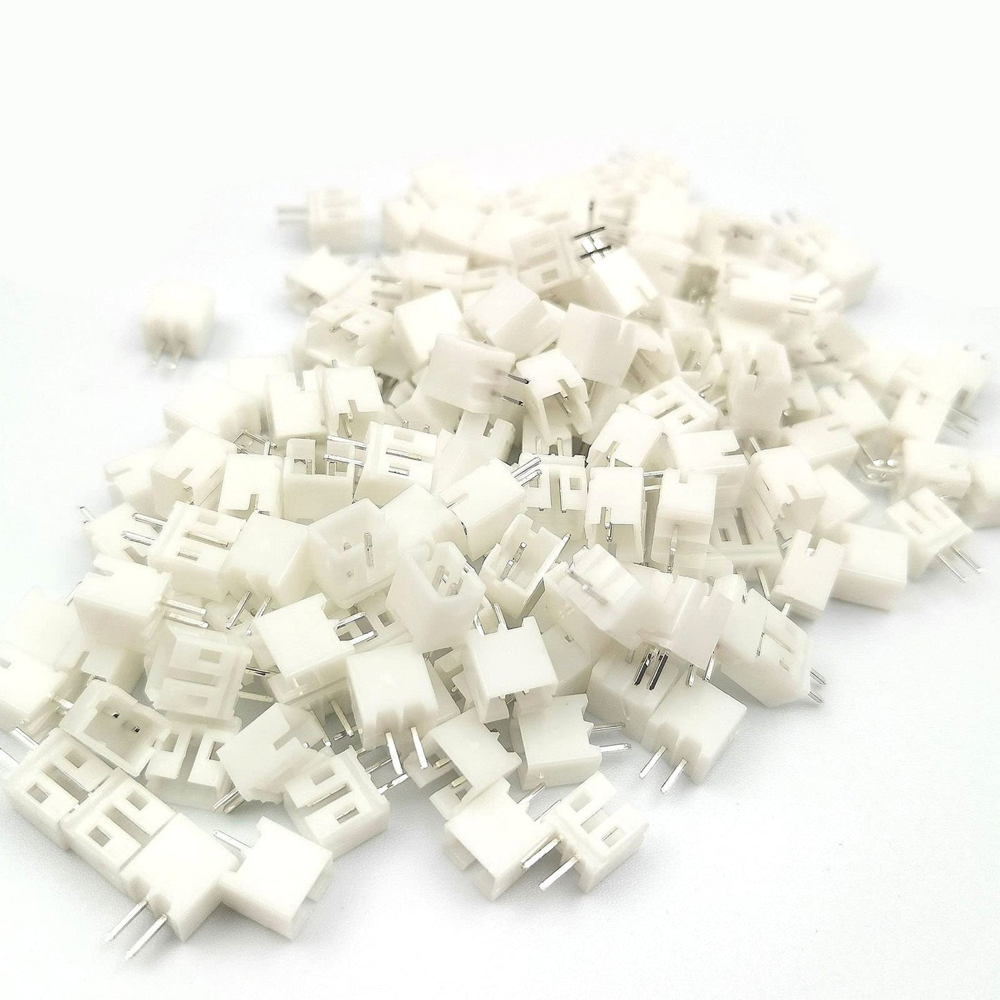 FainWan 100Sets Mini Micro JST 2.0 PH 2-Pin Connector Plug with Wires Cables 120MM