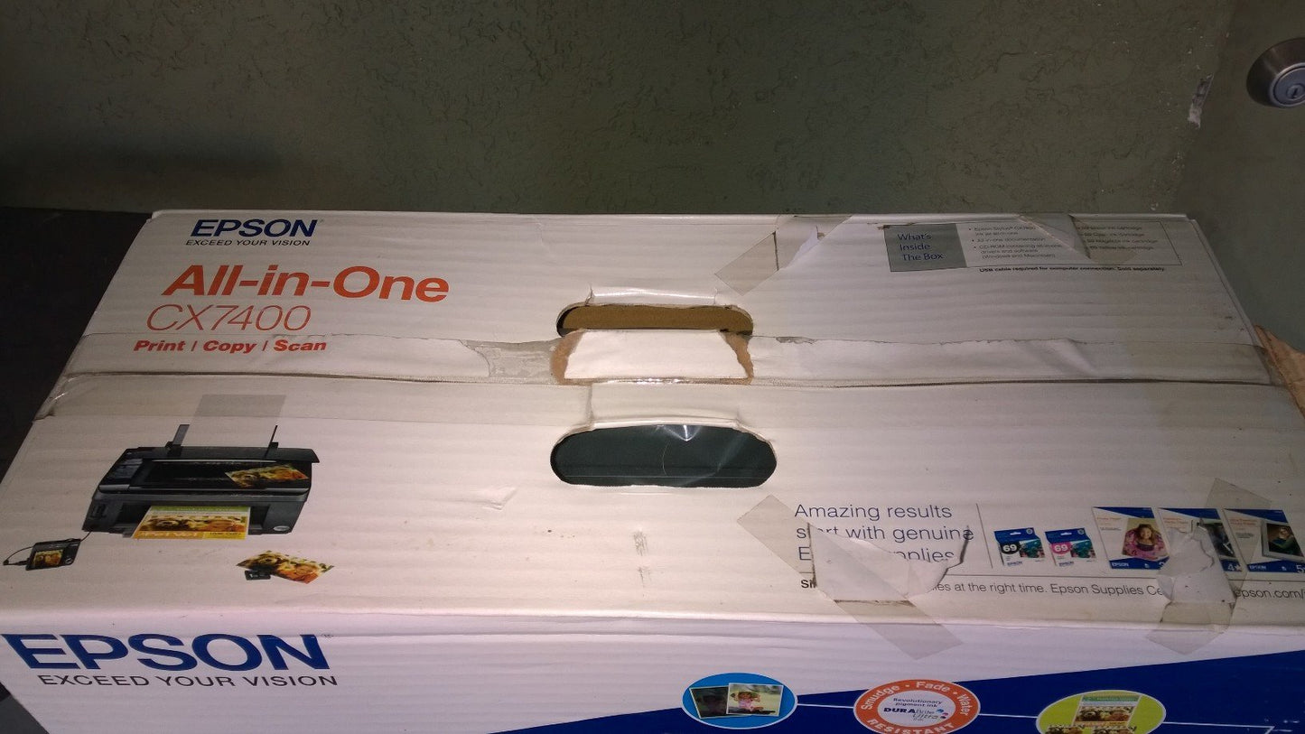 Epson Stylus CX7400 All-in-One Printer (C11C689201)