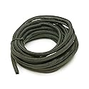 Painless Performance 70901 PowerBraid Split Braided Sleeving, 1/4" Diameter, 20' Length, Black