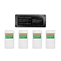 PoE Injector Adapter with 4 PoE Splitters 5.5x2.1mm 12V2A Output, PoE Serial Splitter Kit Comply IEEE 802.3af/at Standard, Total Distance Up to 1312
