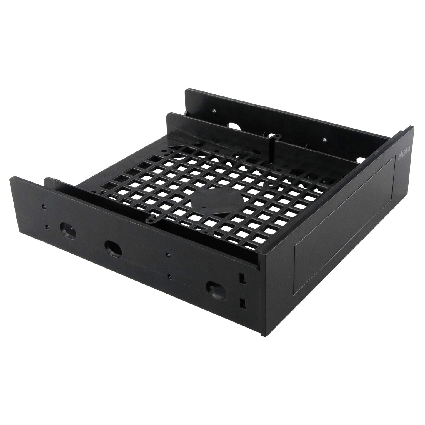 Akasa 3.5" Device/SSD/HDD Adapter | 5.25" to 3.5" Bay Adapter | 2.5/3.5 Inch Hard Drive Enclosure | SSD Mounting Bracket | for 5.25 inch PC Front Bay