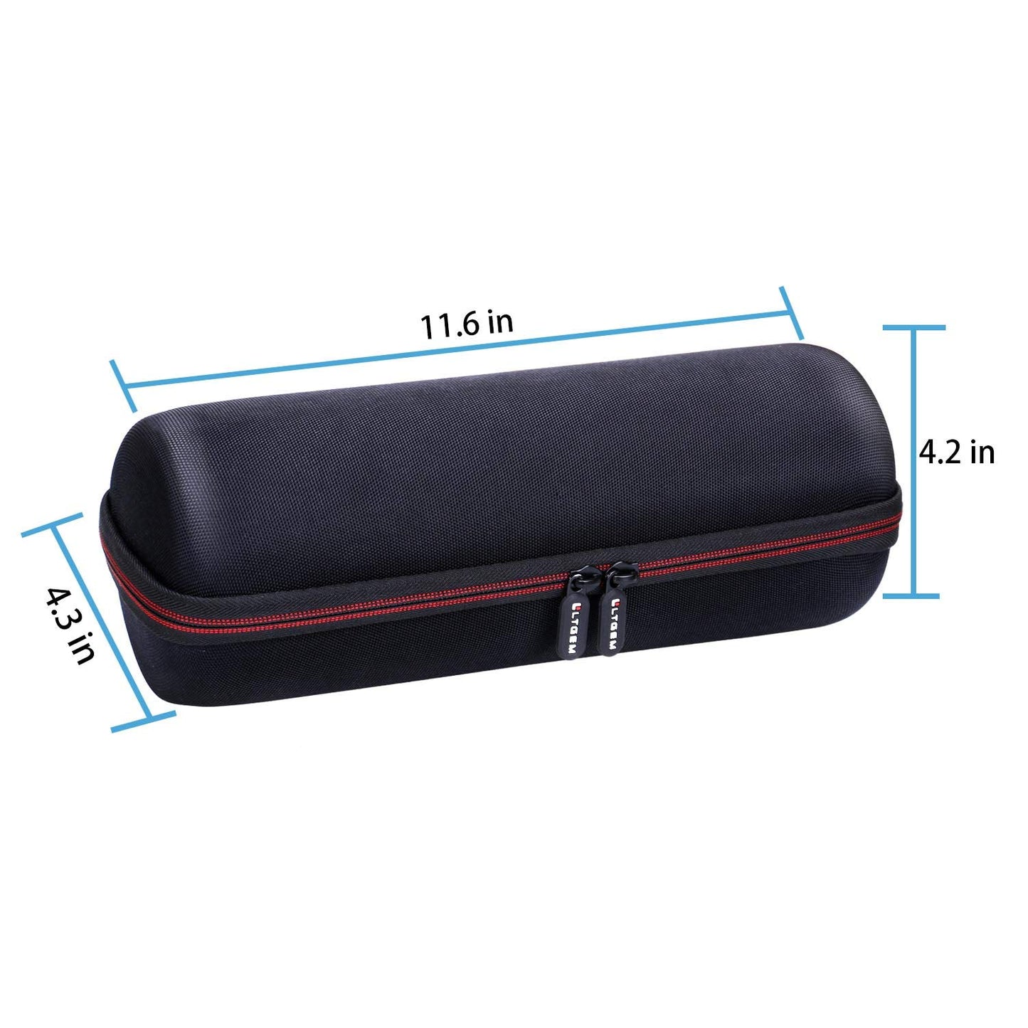 LTGEM Case Compatible with Ultimate Ears Boom 4/3 Portable Waterproof Speaker and Charger Dock, Black