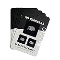 KUVRD Waterbear - Universal Screen Cleaners - Teeny Tiny Cleaning Tools for Your Lenses & Screens - 4-Pack - (4-Pad Sets)