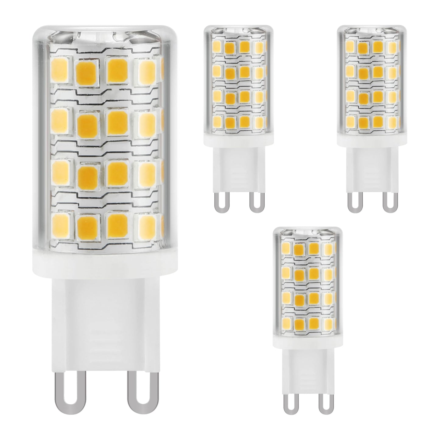 Newhouse Lighting 4w LED T4 Bulb G9 Base 3000k (4-Pack)