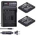 PowerTrust DMW-BCK7 Battery and Charger Kits for Panasonic DMWBCK7 DMC-SZ02, DMC-SZ1, DMC-SZ5, DMC-SZ7, DMC-TS20, DMC-TS25, DMW-BCK7PP, DMW-BCK7E