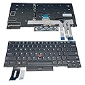 Replacement Keyboard for Lenovo ThinkPad - T14 Gen1 T14 Gen2 P14S Gen1 P14s Gen2 Not Fit for E480 Laptop Keyboard with Backlit & Trackpoint