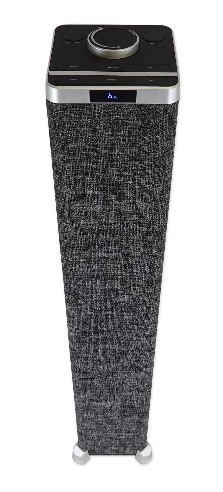 Rockville ONE-Tower 200W Peak / 60W RMS All-in-One Tower Bluetooth Speaker System, HDMI ARC, Optical, RCA, USB Playback, for Home Theater and Music