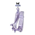 Sonix x Sanrio Crossbody Utility Phone Strap | Adjustable Lanyard Hands-Free Accessory, Universal Tether Tab Attachment | Purple - Kuromi