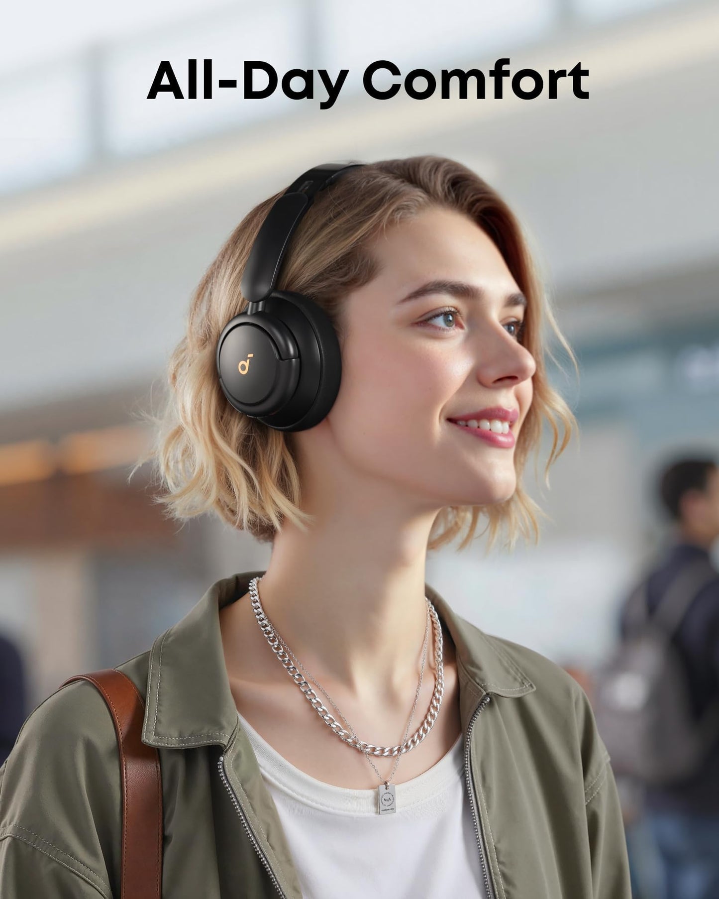 Soundcore by Anker Q30 Hybrid Active Noise Cancelling Headphones (Renewed)