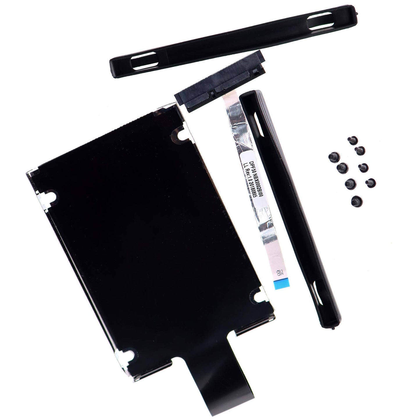 Deal4GO SSD SATA Hard Drive Cable Connector w/HDD Caddy Bracket for HP Pavilion 15-CX 15-CX0072TX 15-CX0075TX 15-CX0071TX NBX0002BI00