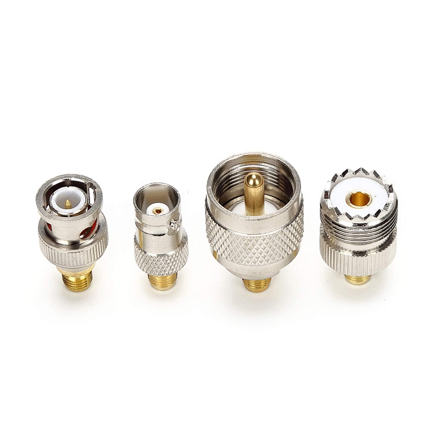 TLS.eagle SMA Connector Kit in Adapter Standard SMA/BNC/UHF/N/F Male to Female Cable Connector Converter Converter Pack of 16