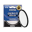 Hoya Alpha II MC Camera Lens Protector, 77mm Filter - Ideal for Beginners, Improved Glass, 93.7% Light Transmission, Thinner Frame, 6-Layer Hoya