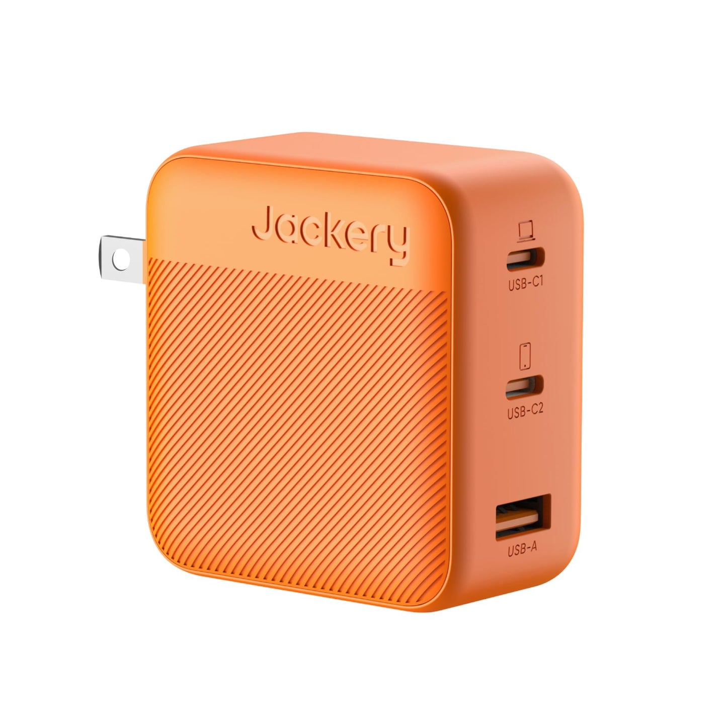 Jackery 102W GaN 3-Port Fast Charger, Dual 100W USB-C & 18W USB-A Ports, Quick Charging with PD3.0, PPS, QC4.0, Compatible with Jackery Explorer