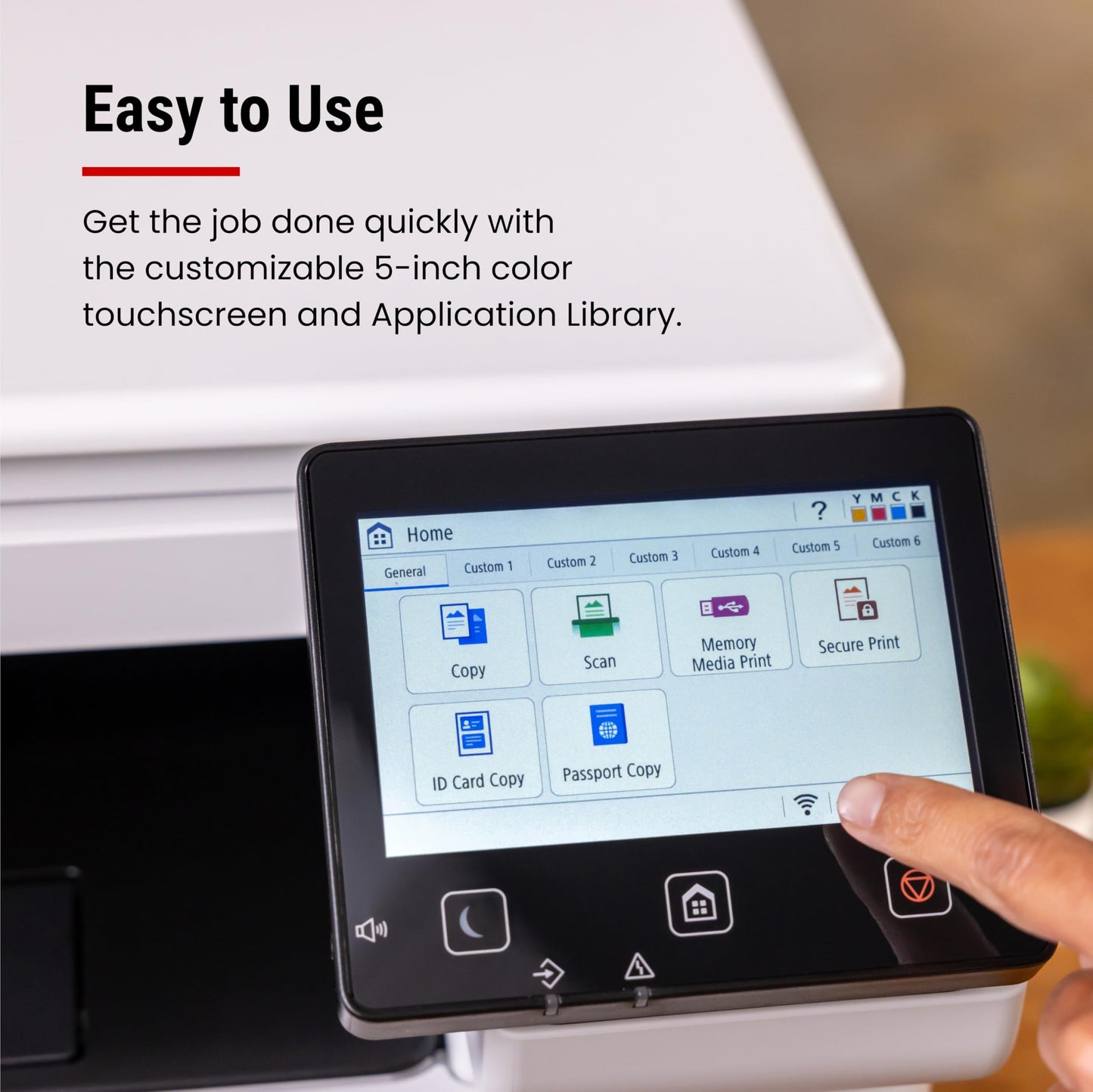 Canon Color imageCLASS MF665Cdw - Wireless Duplex Laser Printer, All-in-One with Copier, Scanner, Fax, Auto Document Feeder, 3 Year Limited Warranty