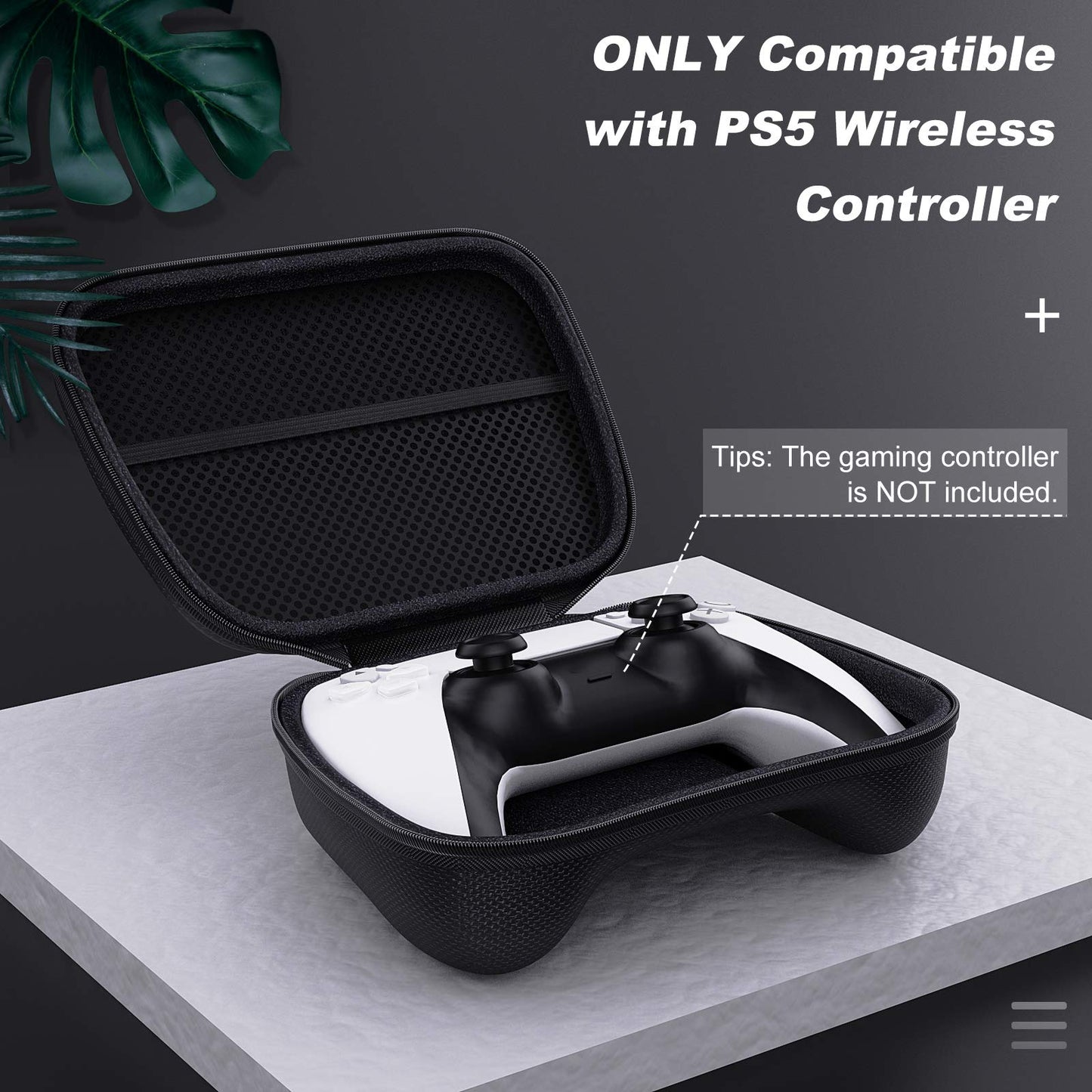 MoKo Case for PS5 Controller, Switch 2 Pro(2025), Xbox Series X/S, EVA Carrying Case Game Controllers Holder Heavy Duty Protective Cover Hard Shell