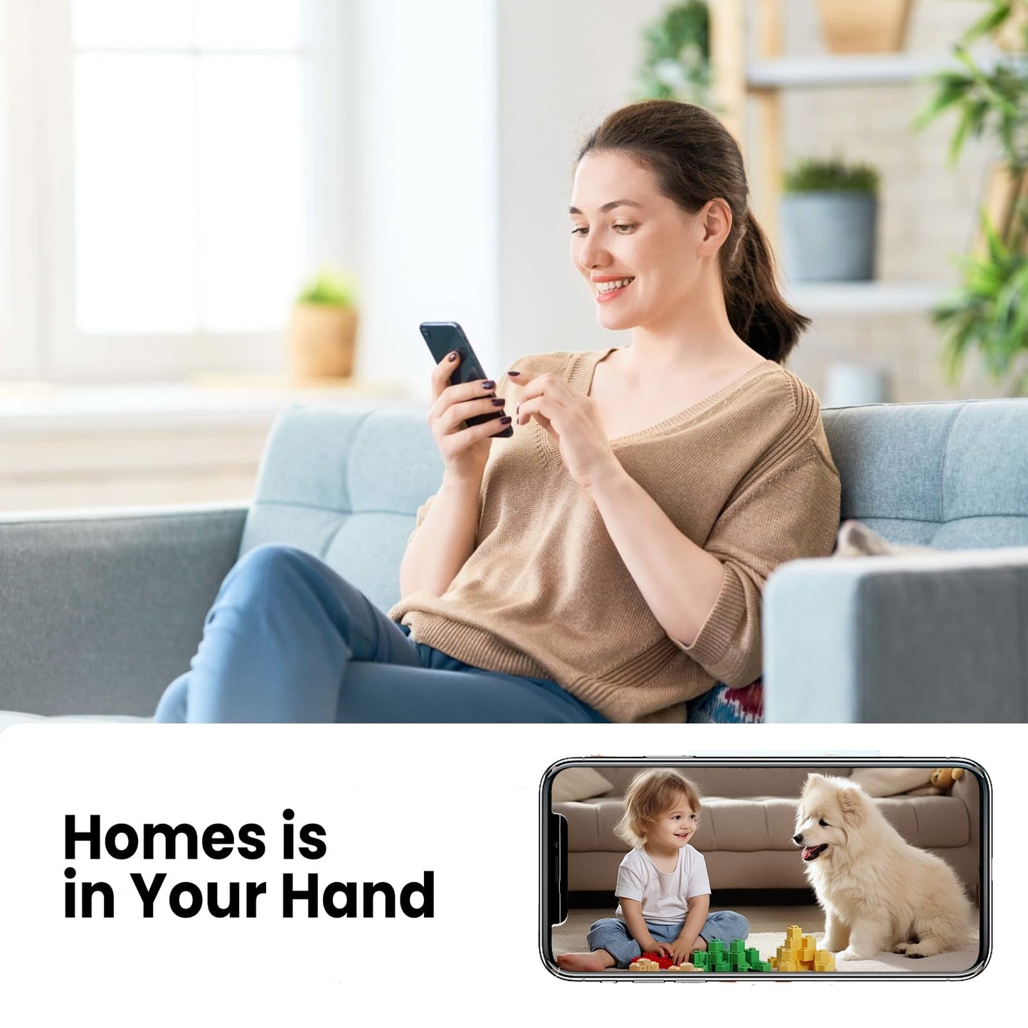 realhide 2026 Upgraded 4K WiFi Hidden Camera with Free Cloud Storage, 120° Mini Spy Cam, Smart Motion Detection, Night Vision, Wireless Indoor Nanny