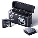 llano 2 Packs 1750mAh Ace Pro 2 Battery and 18W Fast Dual Charger, Compatible with Insta360 Ace Pro 2/AcePro/Ace Action Camera