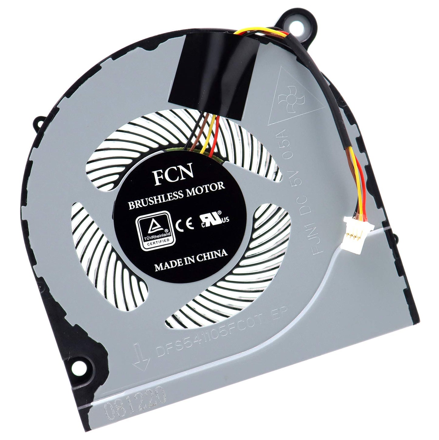 Deal4GO GPU Cooling Fan Right FLN1 DFS541105FC0T (NO Cover) Replacement for Acer Aspire Nitro 5 AN515-54 AN517-51 AN515-43 Nitro 7 AN715-51