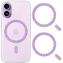 Universal Magnetic Rings (2 Pack) Magsafe Sticker Conversion Kit Compatible with iPhone 16/15/14/13/12 Series & All Phone Cases, for Wireless Charging