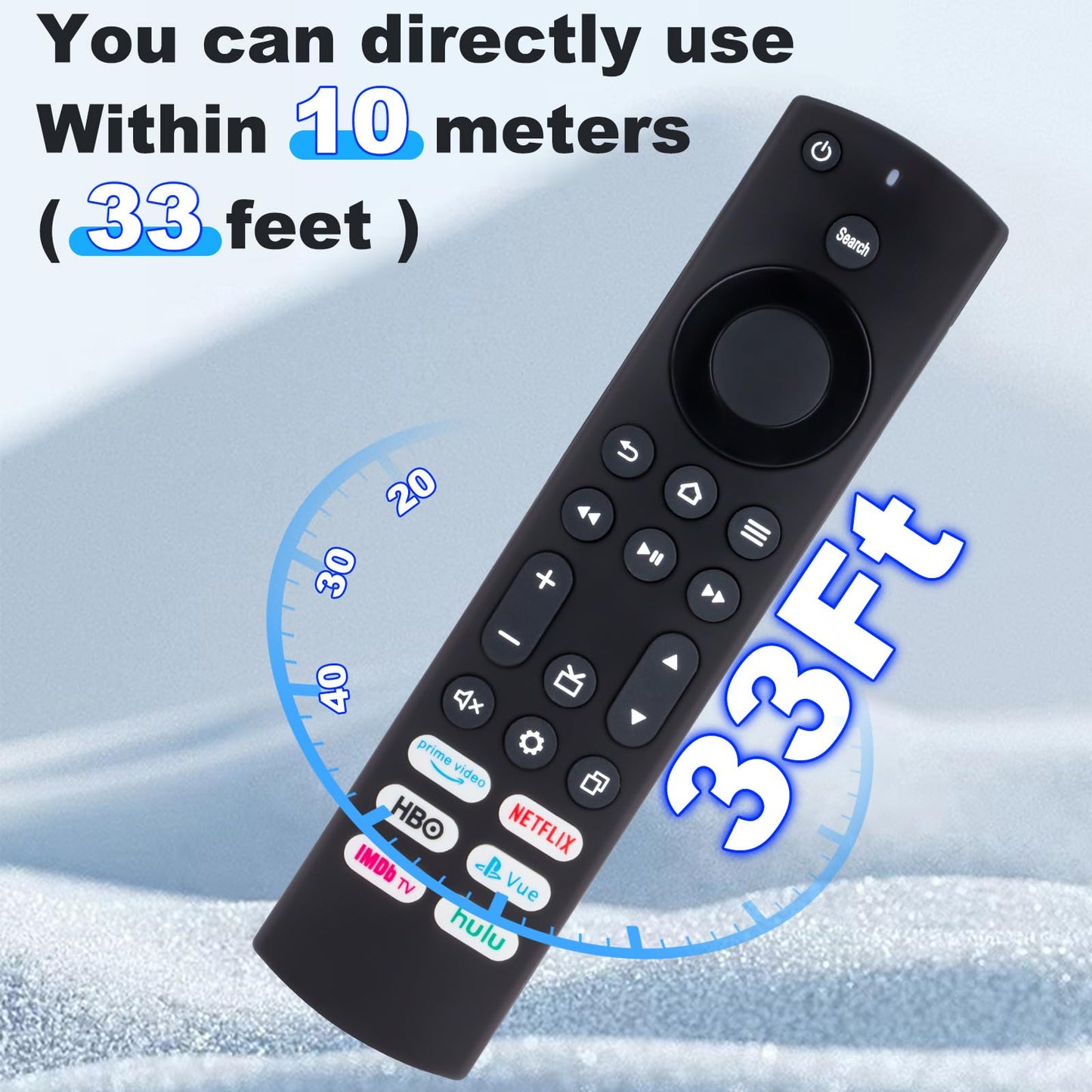 for Toshiba Insignia TV Remote Replacement NS-24DF310NA21 NS-24DF311SE21 NS-24DF310NA19 NS-39DF510NA19 NS-39DF310NA21. NS-RCFNA-21 NS-RCFNA-19