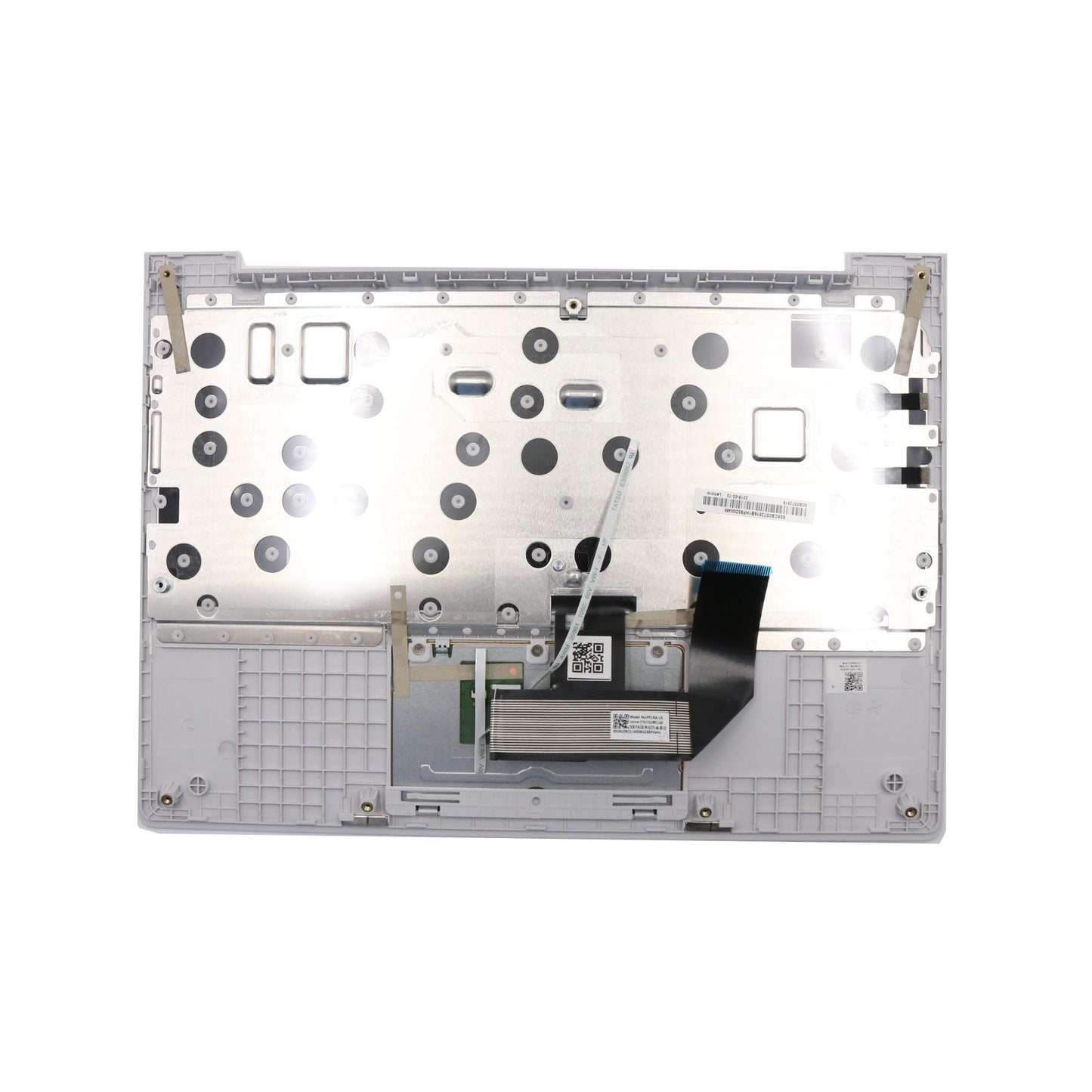 Replacement for Lenovo 11" C330 Chromebook Laptop Upper Case Palmrest Keyboard Touchpad Assembly Part 5CB0S72816 Top Cover White