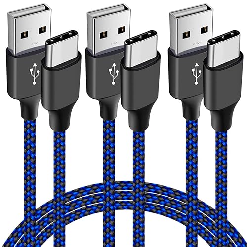 3 Pack 6ft USB C Cable Compatible with Kindle E-Readers,Fire Tablets (All-New HD 10 9th 10th 11th Generation,HD 8,8 Plus 2020 2022 Release,7 Kids