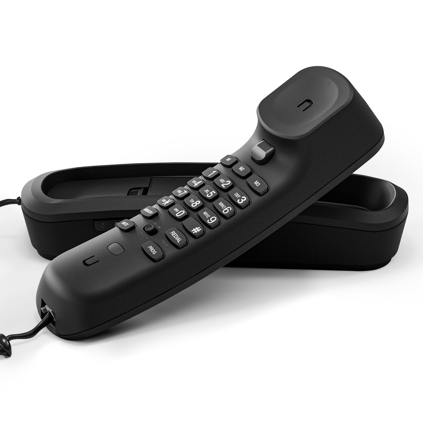 VTech CD1113 Corded Phone for Home Office - Easy-to-Use Telephone with Caller ID/Call Waiting, 13 Speed Dial Keys, No AC Power Required, Flash, Volume