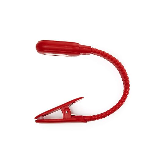 Kikkerland Rechargable Booklight Red