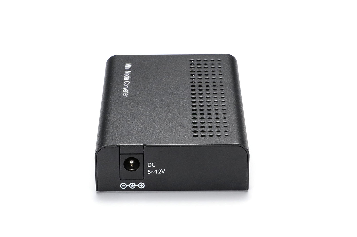 QSFPTEK Mini Unmanaged 2X 10/100/1000Base-T RJ45 to 1000Base-X SFP, Gigabit Ethernet to Fiber Media Converter, AC 100V~240V or DC 5~12V Optional