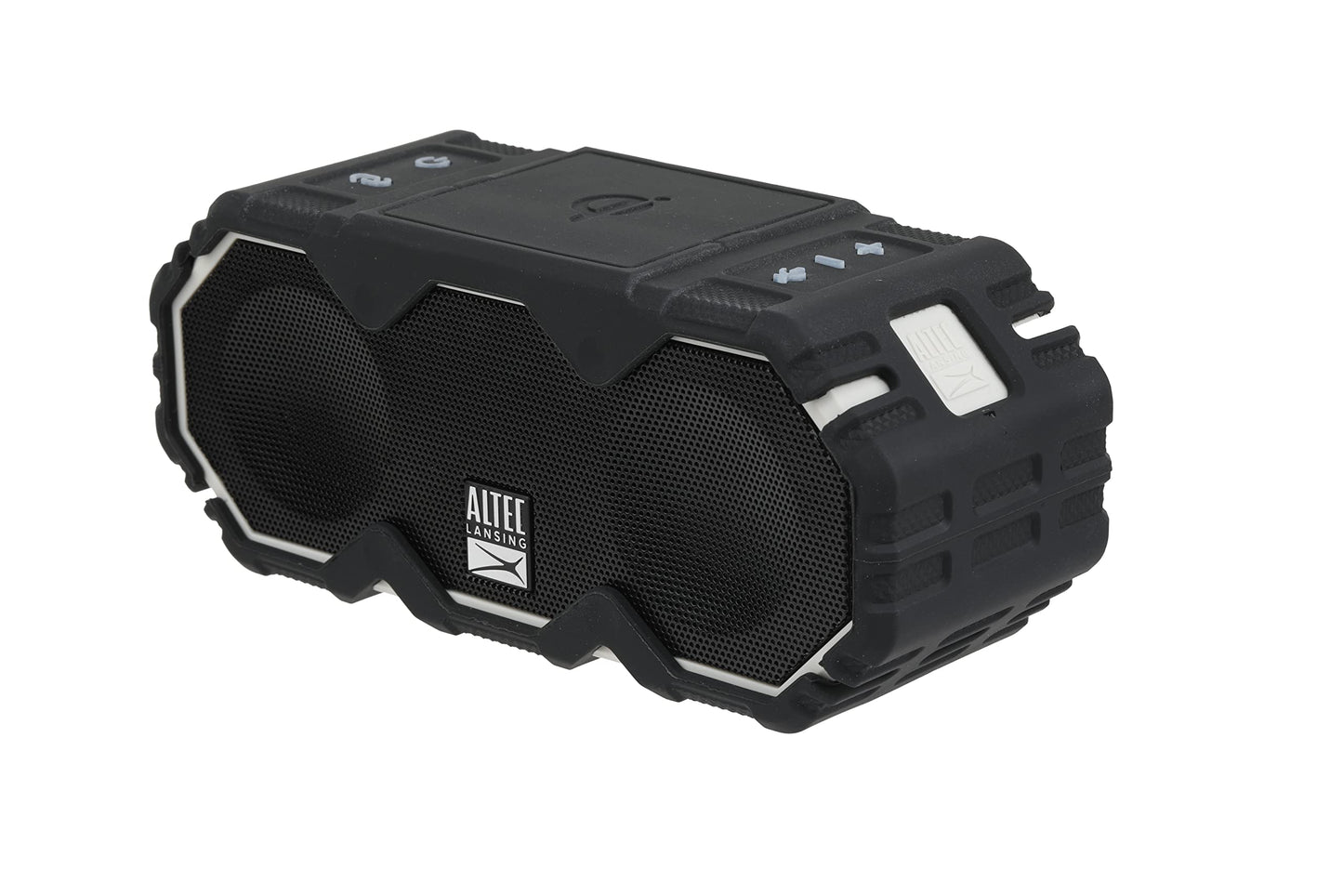 Altec Lansing Mini LifeJacket Jolt Bluetooth Speaker with Qi, Wireless, Waterproof, Portable, Speakers, Loud Volume, Strong Bass, Rich Stereo System