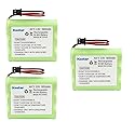 Kastar 3-Pack Battery Replacement for Casio BT-905 CP-1218 CP-1240 Bell Phone 31001 32001 32011 Sylvania ST88201 ST88207 CT901HS SJB1142 SJB1142/17