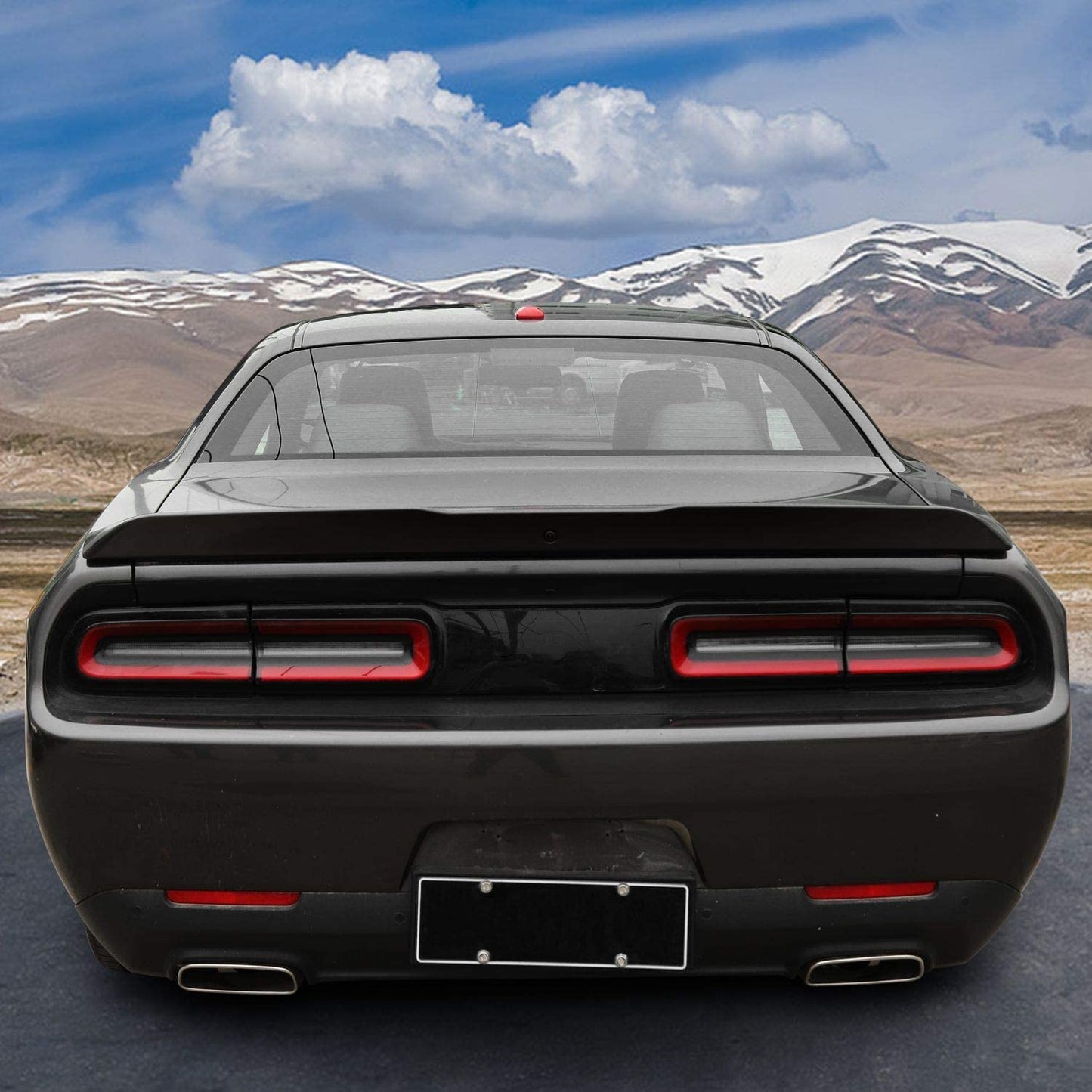 CheroCar Radio Antenna Base Cover Trim for Dodge RAM 1500 Pickup Trunks 2010-2015, for Dodge Charger 2010-2026, for Dodge Challenger 2009-2026