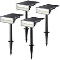 Consciot Solar Lights Outdoor, 6500K Daylight Solar Spotlights, Waterproof Landscape Lighting for Yard, Garden, Tree, Pathway, House, Patio, Outdoor