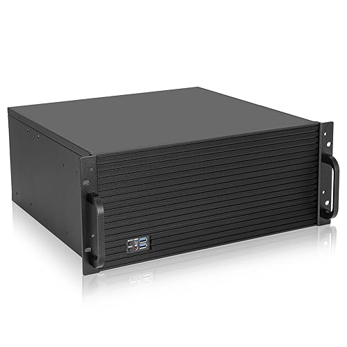 Rackchoice 4U Rackmount Server Chassis 4x3.5 + 3x3.5 or 2x3.5+2x2.5 Drive Bays EATX/ATX/MATX/Mini-itx Support
