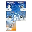 Renata Batteries 392 Silver Oxide Watch Battery (5 Pack)
