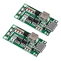2PCS USB C BMS Step-up Boost Module 2S 3S 4S 1A 2A 4A 18650 Lithium Battery Charger Board for Li-Po Polymer Power Bank (3S 1A)