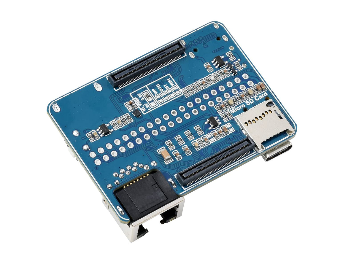 Nano Base Board (B) for Raspberry Pi Compute Module 4, Same Size as CM4, with Standard CM4 Socket, Raspberry Pi 40PIN GPIO, Gigabit Ethernet, USB2.0
